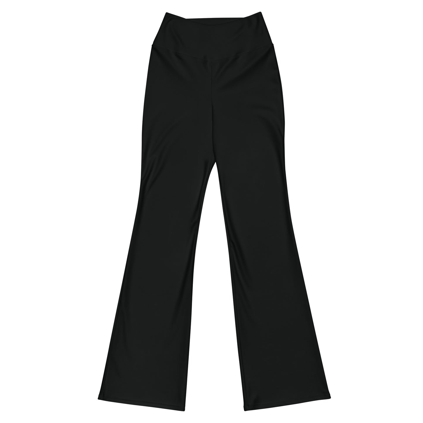 FYD Solid Black Size Inclusive Flare Leggings