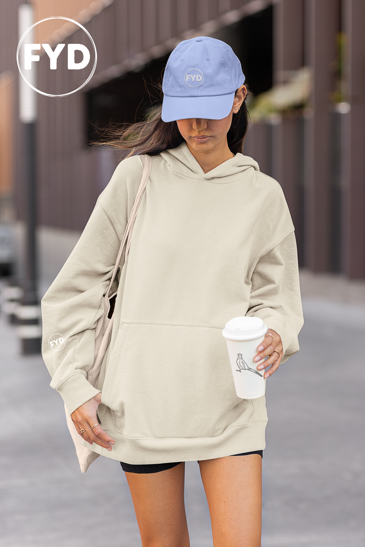 FYD Logo-Embroidered Baseball Cap in 8+ colors