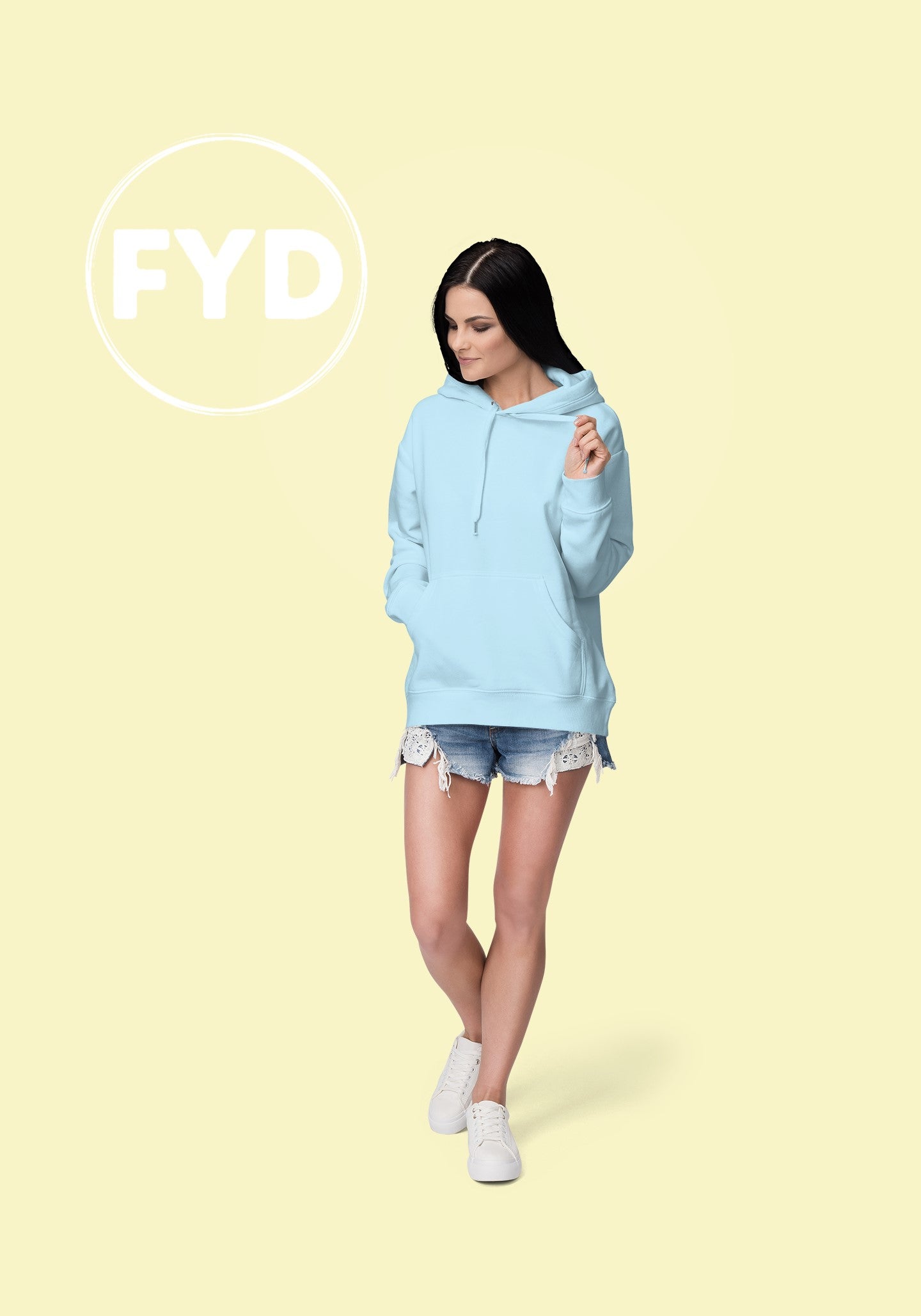 FYD Unisex Boyfriend Hoodie in 8+ SPRING solids
