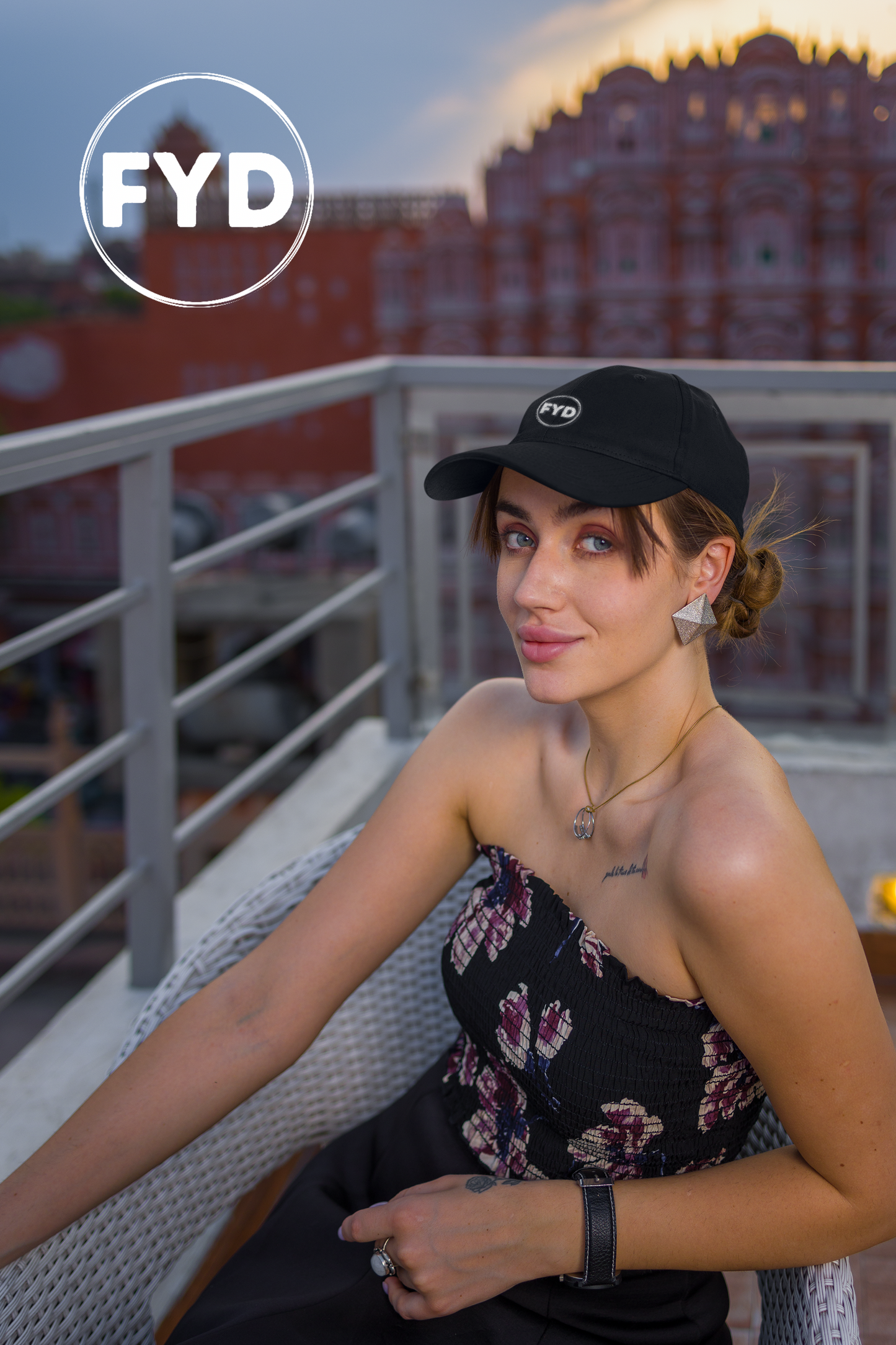 FYD Logo-Embroidered Baseball Cap in 8+ colors