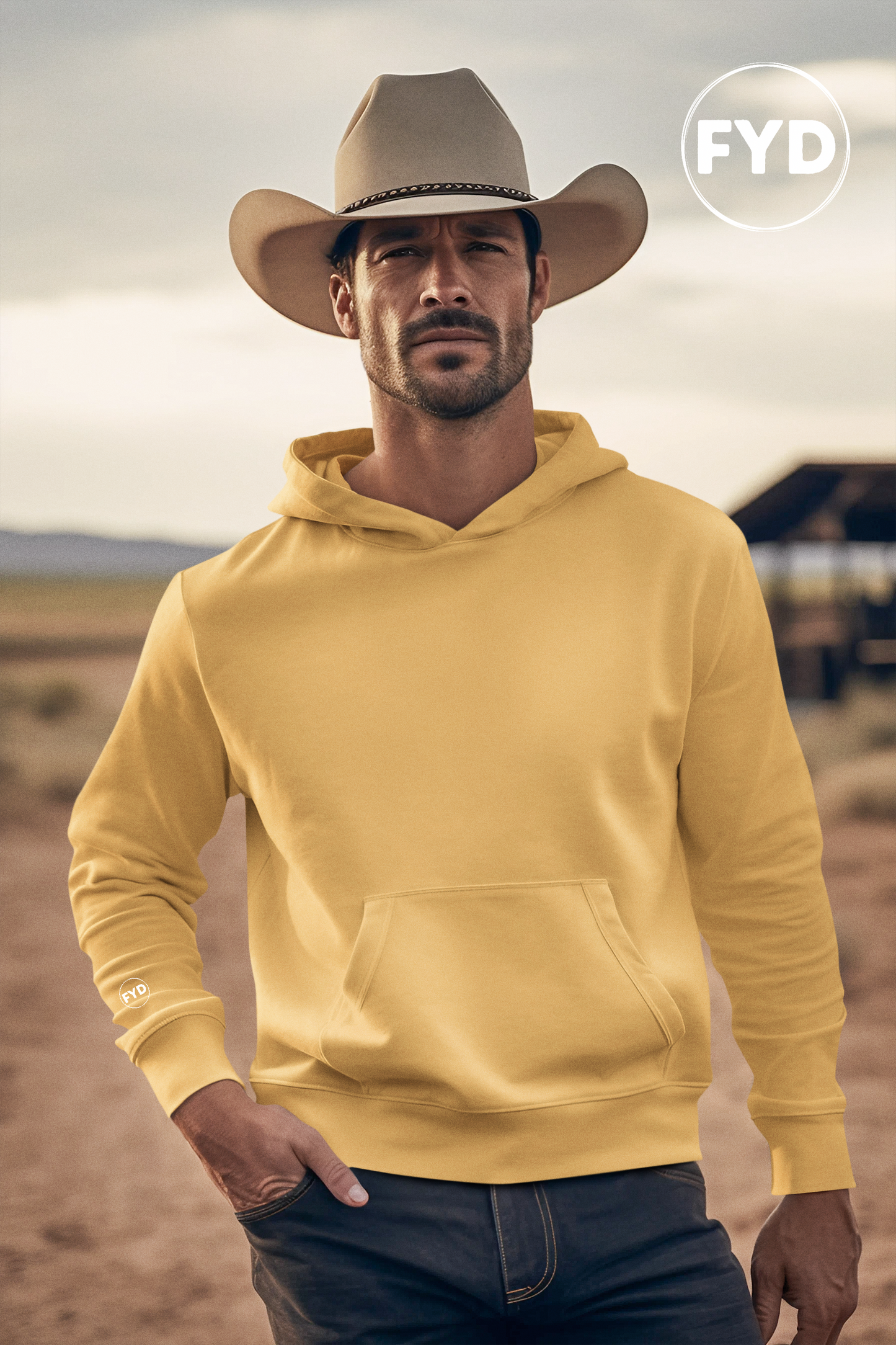 FYD Unisex Boyfriend Hoodie in 8+ SPRING solids