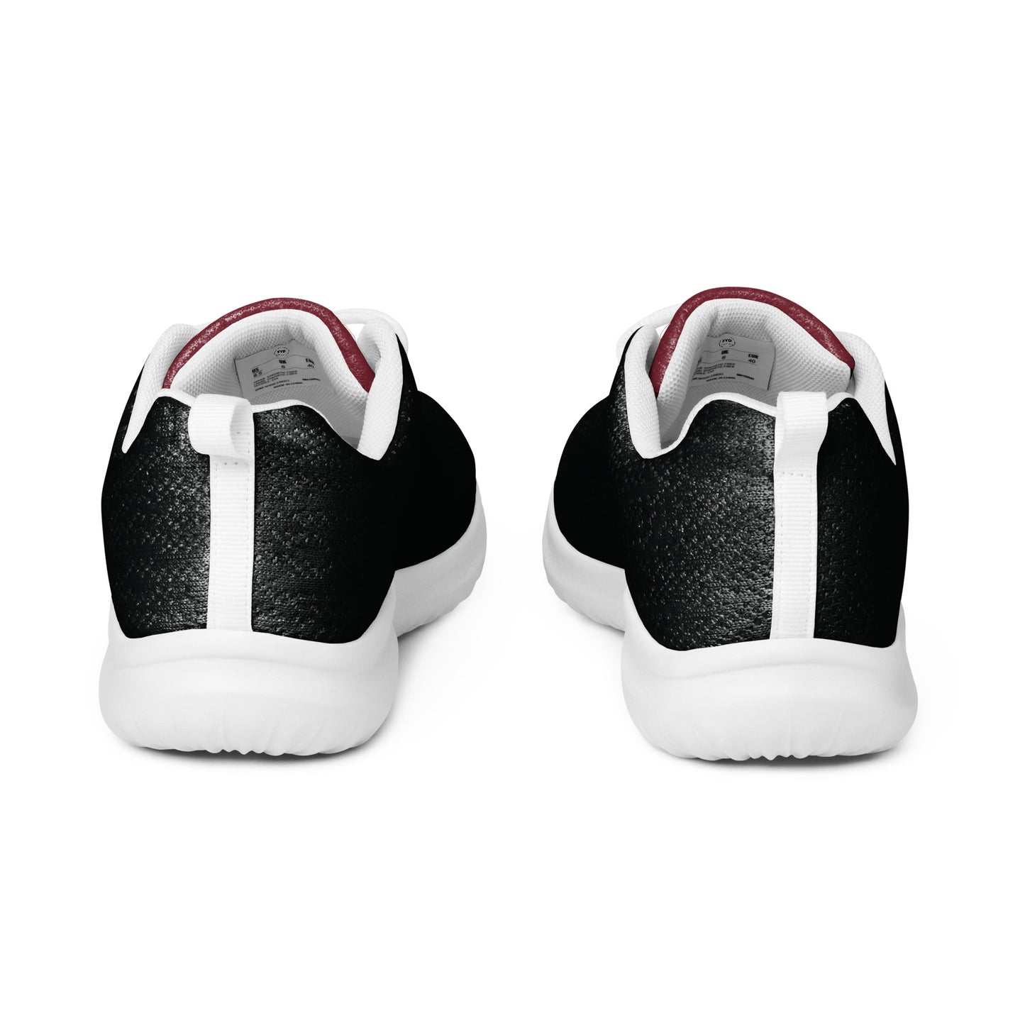 Red & Black Color Block FYD Women’s Athletic Sneakers