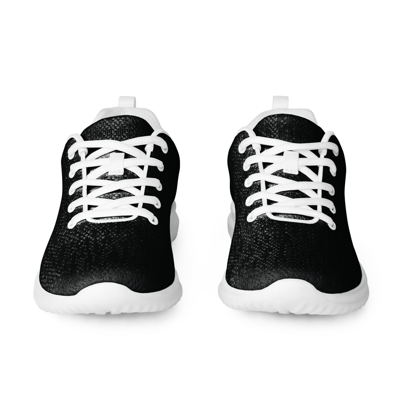 FYD Women’s Athletic Sneakers in solid black