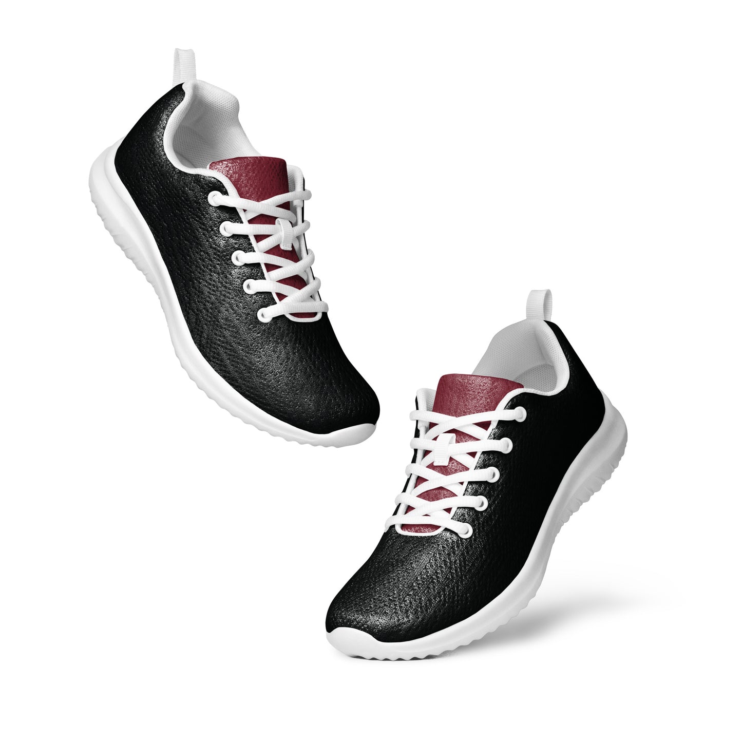 Red & Black Color Block FYD Women’s Athletic Sneakers