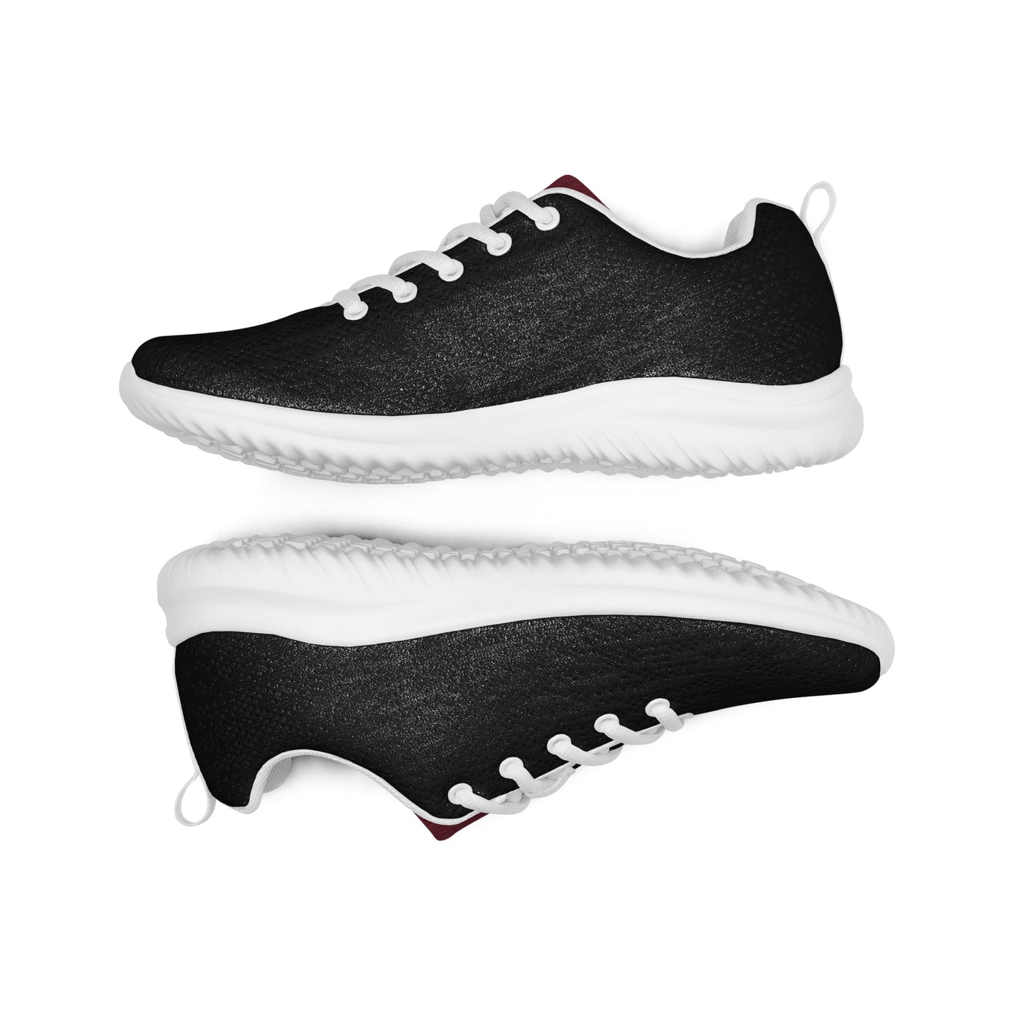Red & Black Color Block FYD Women’s Athletic Sneakers