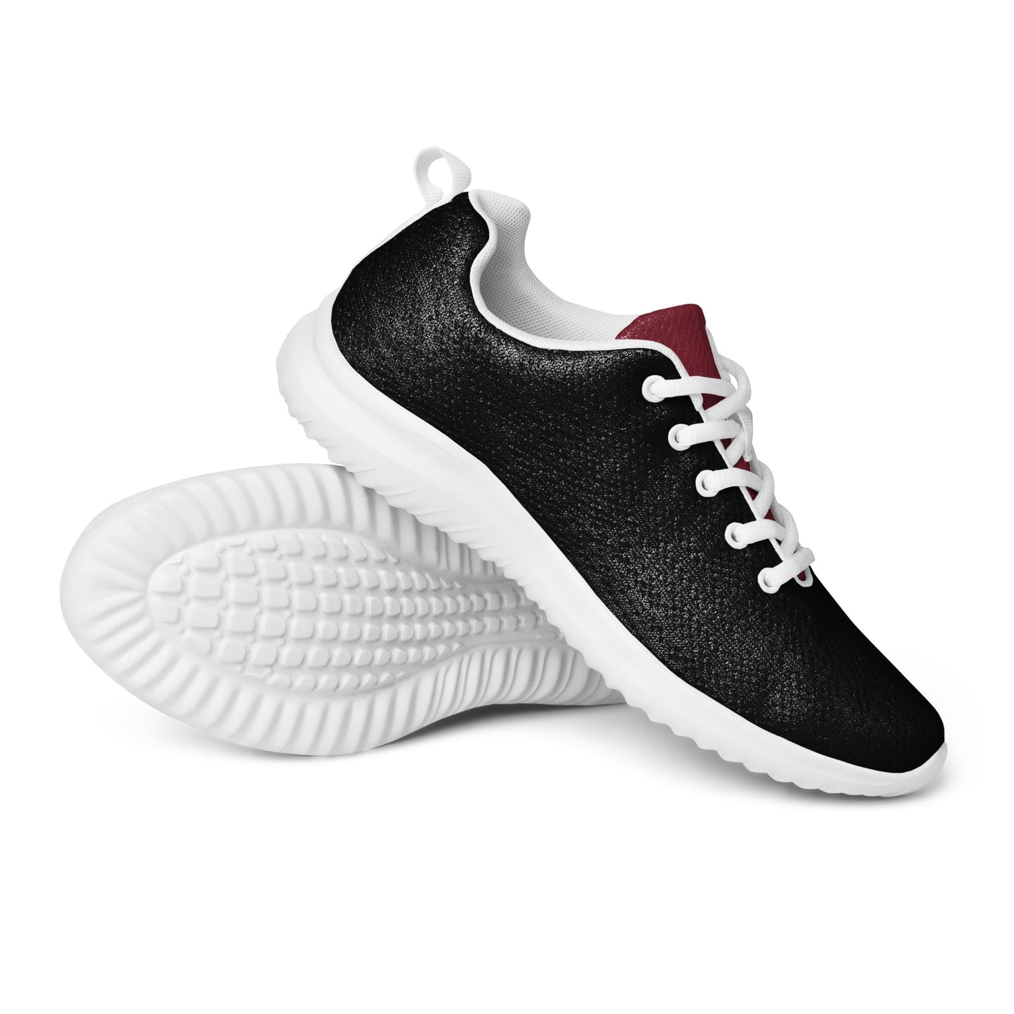 Red & Black Color Block FYD Women’s Athletic Sneakers