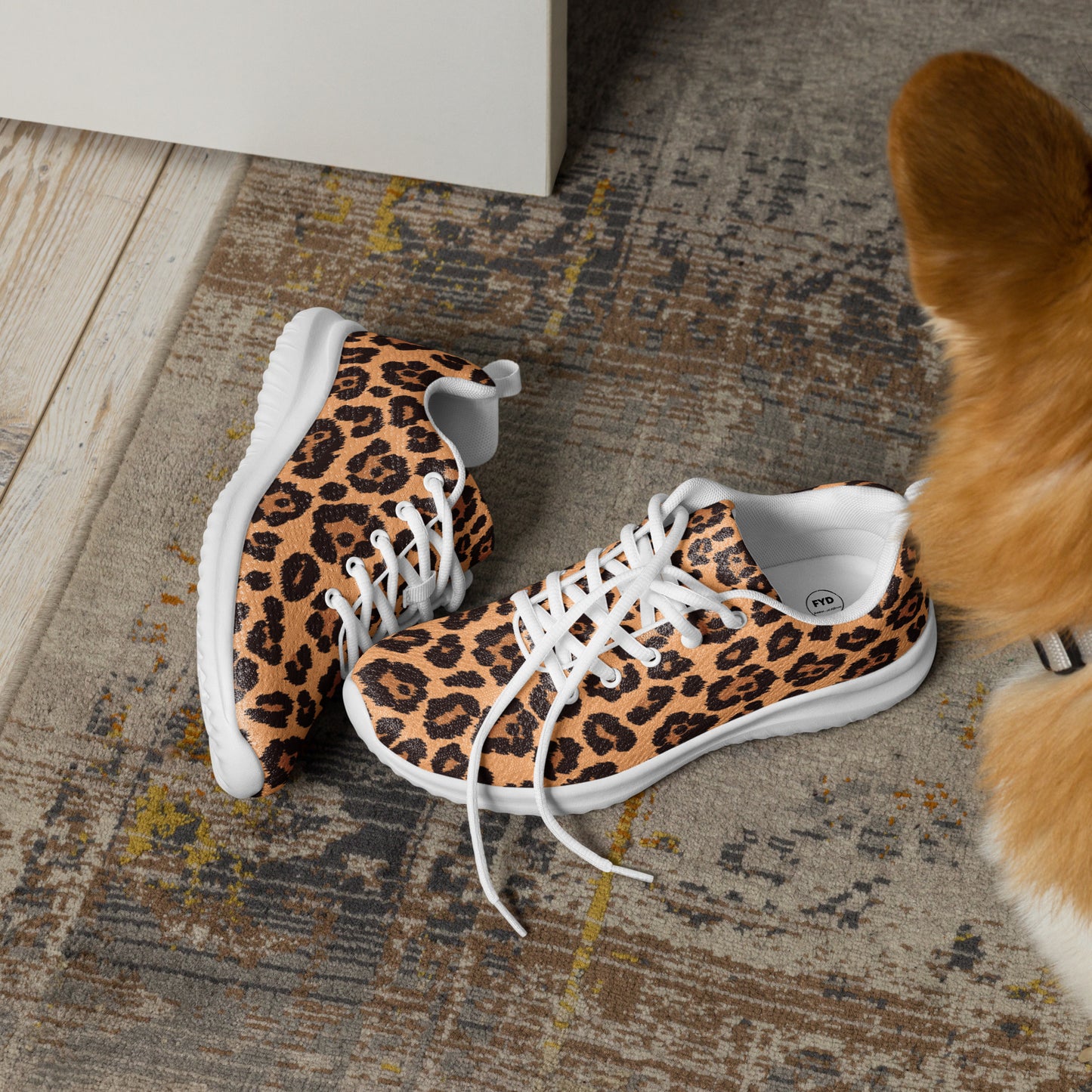 Women’s Sporty Sneakers in leopard print