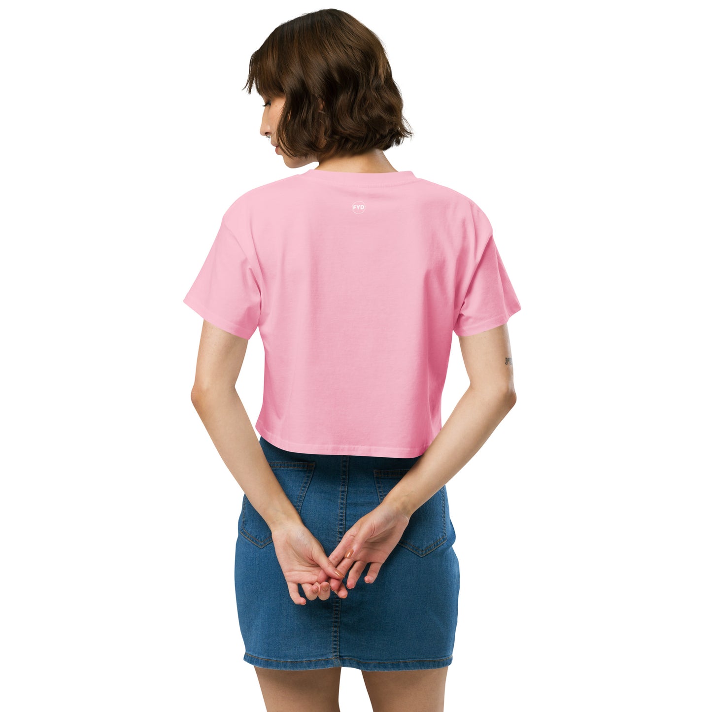 FYD Women’s Crop Tee in 9 colors