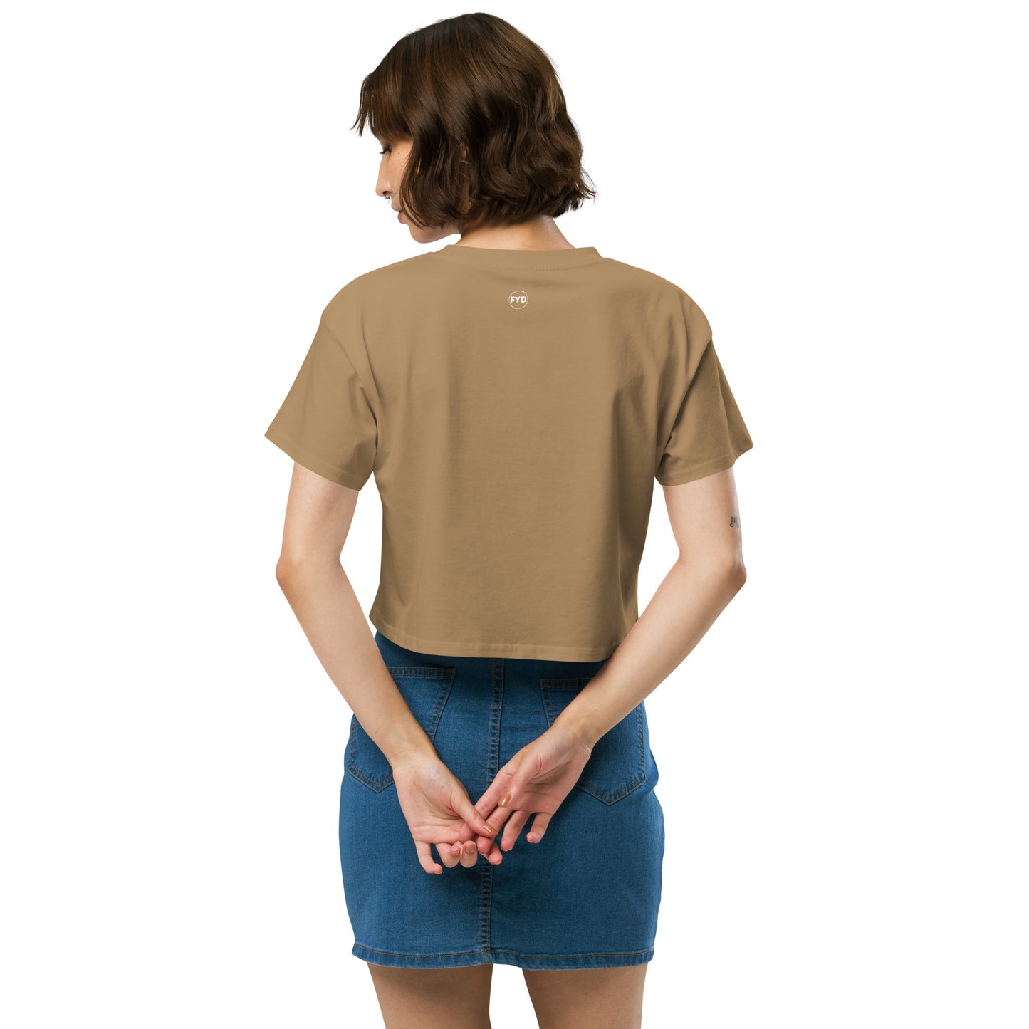 FYD Women’s Crop Tee in 9 colors