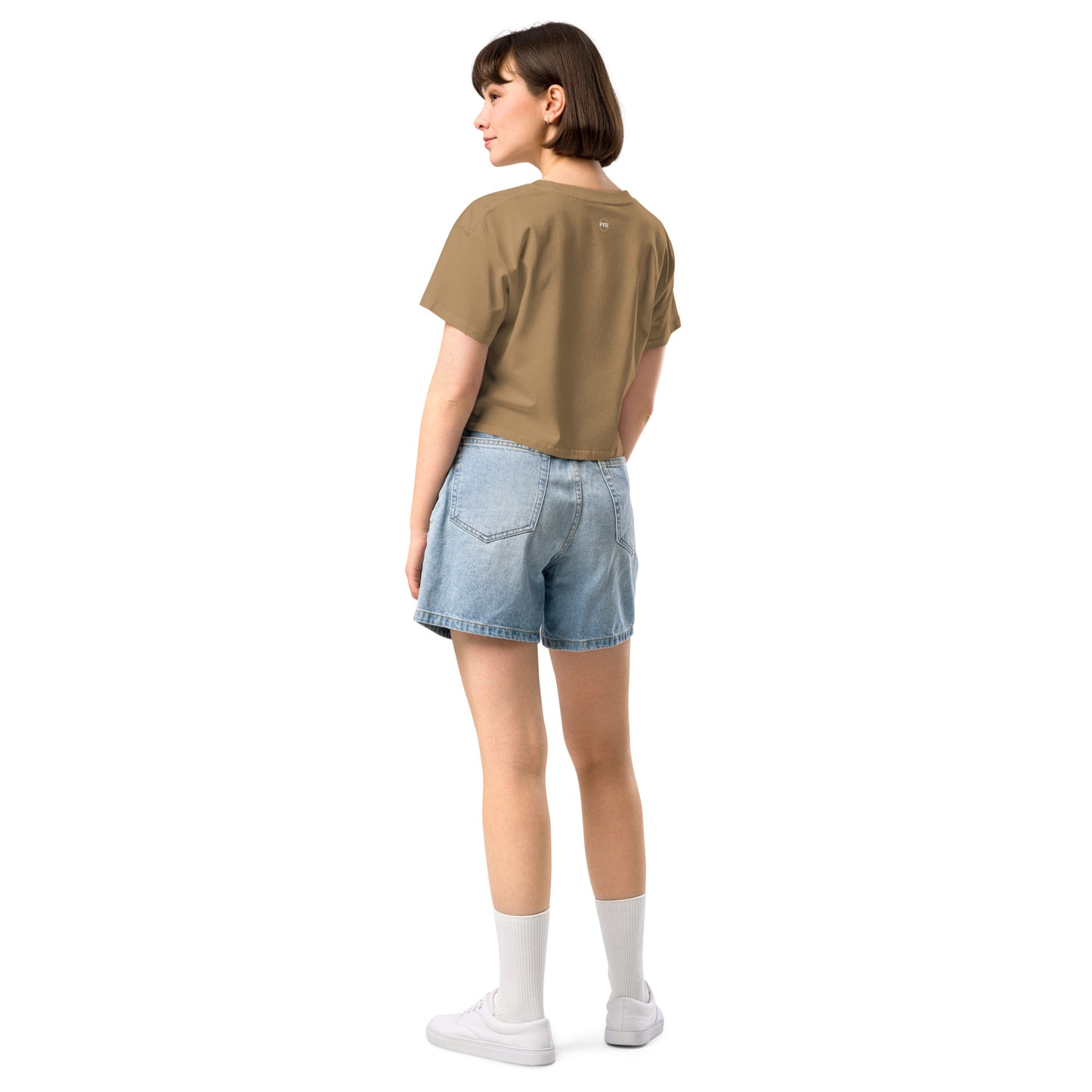 FYD Women’s Crop Tee in 9 colors