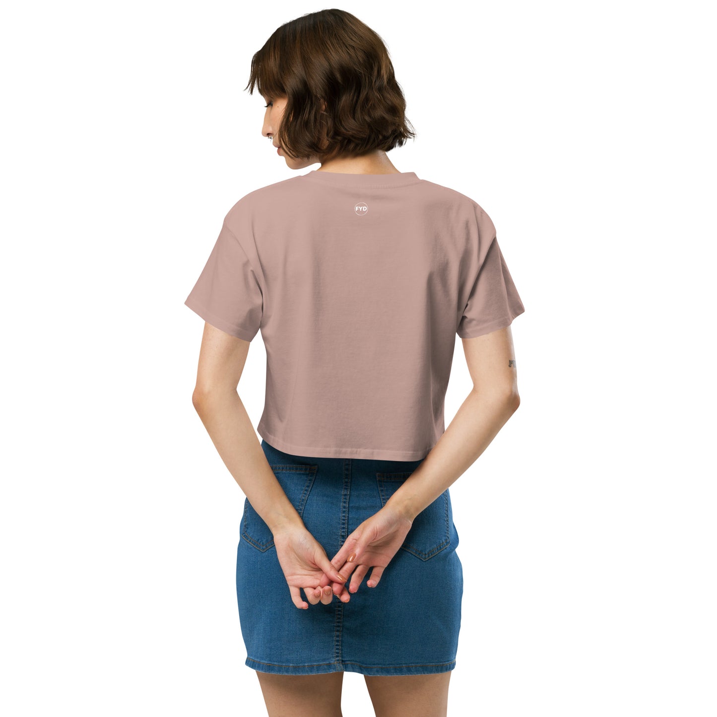 FYD Women’s Crop Tee in 9 colors