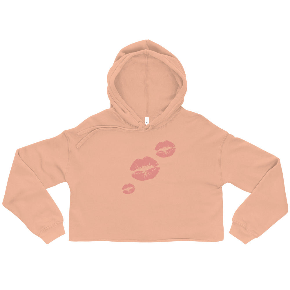 Crop Hoodie kissable lips in 4 colors - familiar...yet different
