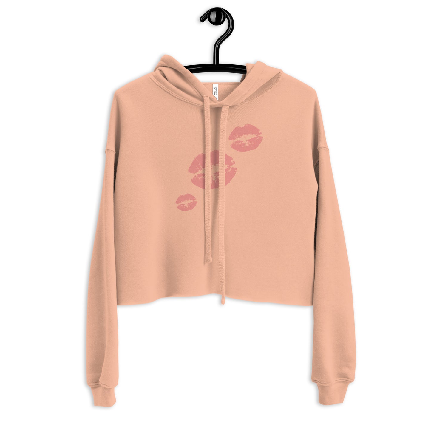 Crop Hoodie kissable lips in 4 colors - familiar...yet different