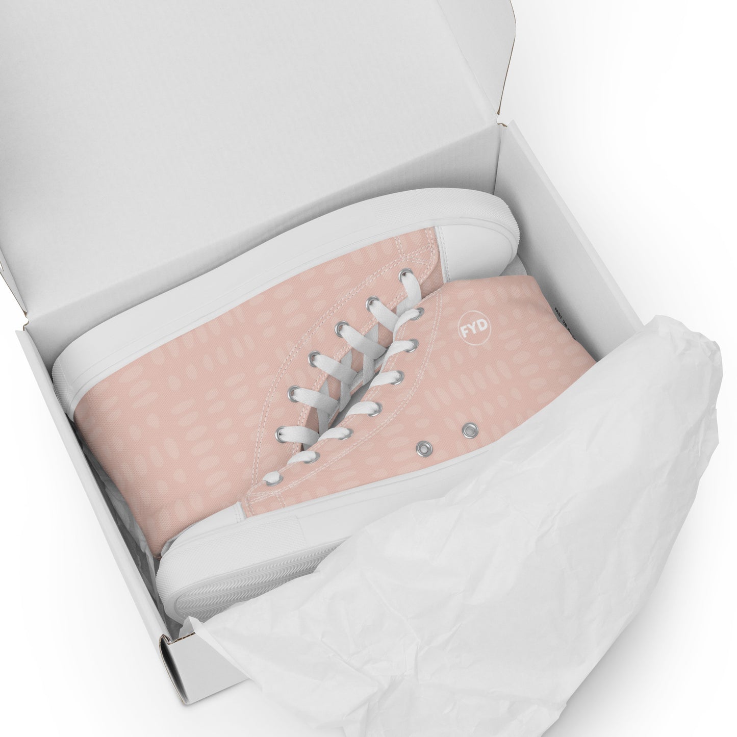 Women’s High Top Sneakers in King Protea Pink - familiar...yet different