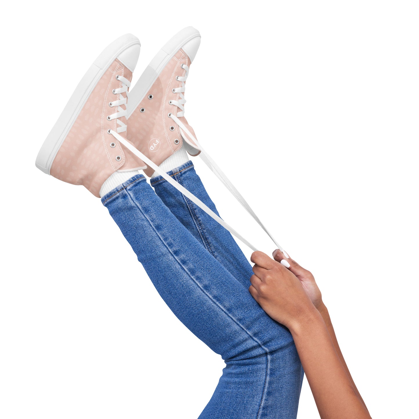 Women’s High Top Sneakers in King Protea Pink - familiar...yet different