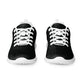 FYD Women’s Athletic Sneakers in solid black