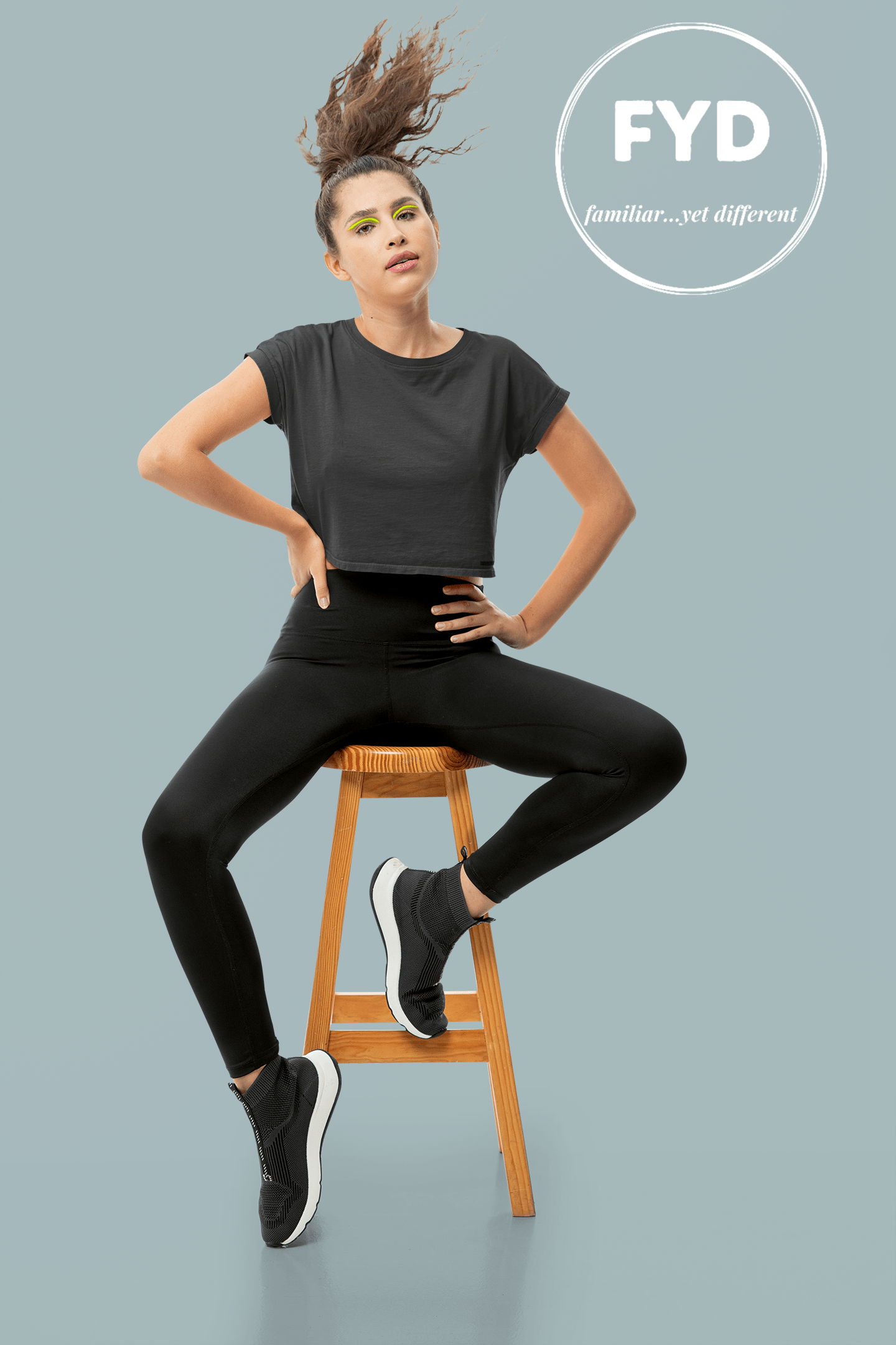 [yoga pants_high-waisted] - familiar...yet different