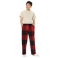 Unisex Pajama Pants in red & black plaid - familiar...yet different