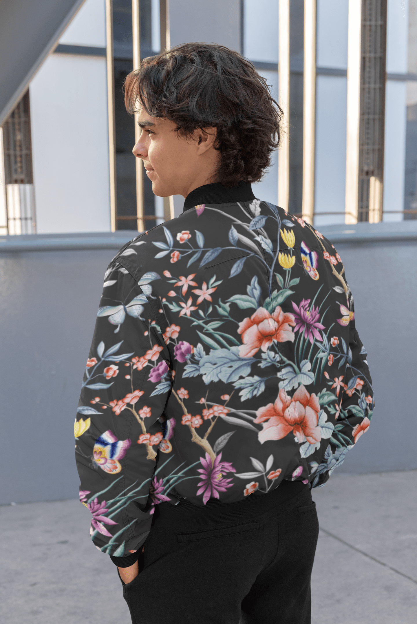 H&m reversible bomber sales jacket